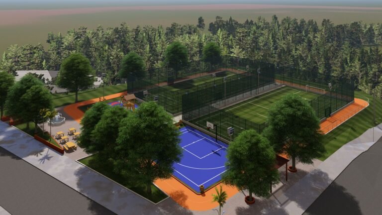 Praça do Marques Industrial terá grande estrutura para esporte e lazer