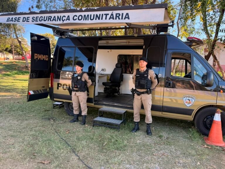 Base Comunitária Móvel da Polícia Militar reforça segurança na Praça da Promessa