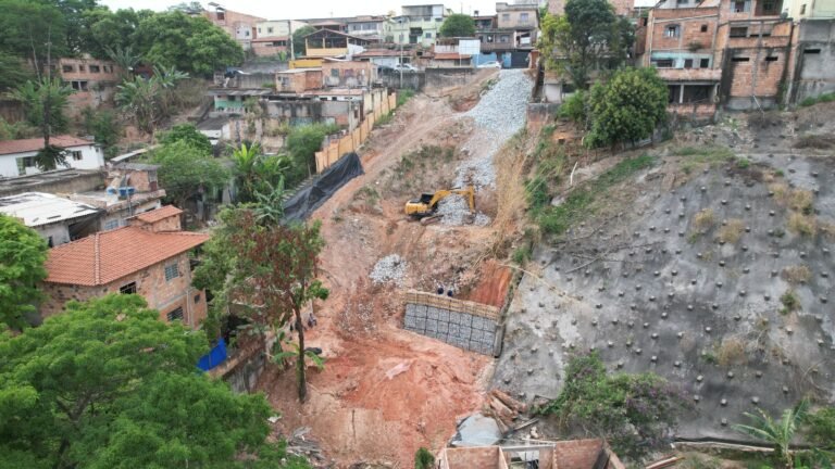 Betim anuncia sete novas obras para contenção e estabilização de encostas
