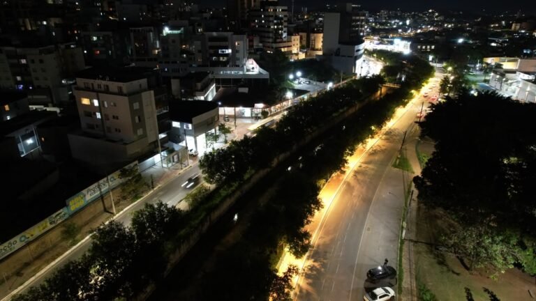 Prefeitura amplia iluminação em ciclovias e pistas de caminhada da região Central de Betim